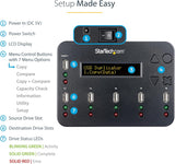 StarTech.com Duplicateur et effaceur de lecteur flash USB autonome 1:5 - 1 à
