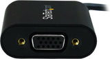 StarTech.com USB-C to VGA Adapter - 1920x1200 - USB C Adapter - USB Ty