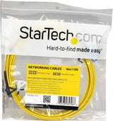 StarTech.com 4m Fiber Optic Cable - Single-Mode Duplex 9/125 LSZH Fibe