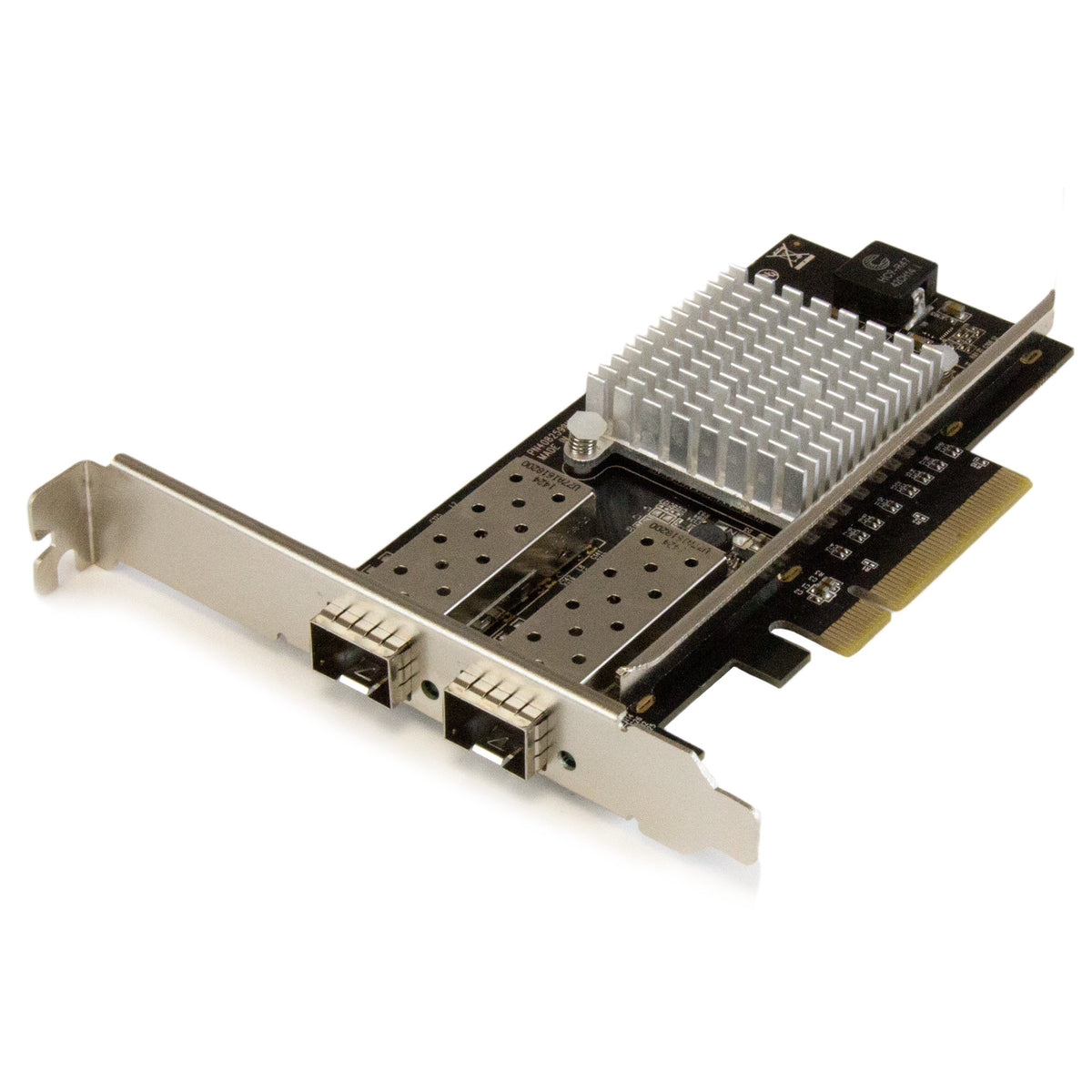 StarTech.com 10G Network Card - 2X 10G Open SFP+ Multimode LC Fiber Co