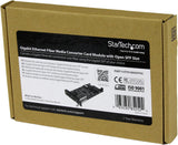 Startech.com Gigabit Ethernet Fiber Media Converter Card Module with O