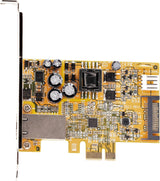 StarTech.com 1 Port 2.5Gbps PoE Network Card, PCIe Ethernet Card w/RJ4