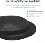 StarTech.com 100ft. Hook and Loop Roll - Cut-to-Size Reusable Cable Ti