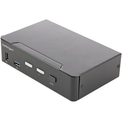 StarTech.com 2 Port HDMI KVM Switch - Single Monitor 4K 60Hz Ultra HD
