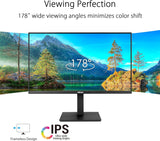 ASUS 27” 4K Business Monitor (VA27UQSB) - UHD (3840 x 2160), IPS, Fram