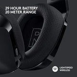 Logitech G733 Lightspeed Wireless Gaming Headset with Suspension Headb