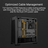 ASUS TUF Gaming GT302 ARGB ATX Mid-Tower Case Four 140x28mm ARGB Fans