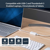 Adaptateur USB-C vers Ethernet Gigabit StarTech.com US1GC30W – Blanc – Thun
