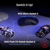 ASUS ROG Keris II Origin Wireless Gaming Mouse, 64g Ergonomic, AimPoin