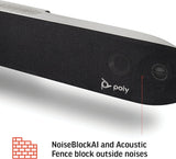 Poly - Studio X70 Video Bar for Large Conference Rooms Poly (Plantroni