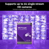 Western Digital 2TB WD Purple Surveillance Internal Hard Drive HDD - S