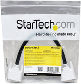 StarTech.com Dual Link DVI Cable - 1 ft - Male to Male - 2560x1600 - D