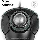 Souris Trackball Kensington Orbit 75327 avec molette de défilement