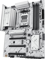 ASUS B650E MAX Gaming WiFi W – AMD B650 AM5 ATX Motherboard, White PCB
