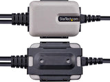 StarTech.com 2ft (60cm) 2-Port USB to Serial Adapter Cable, COM Retent