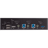 Commutateur KVM StarTech.com 2 ports HDMI - Moniteur unique 4K 60Hz Ultra HD