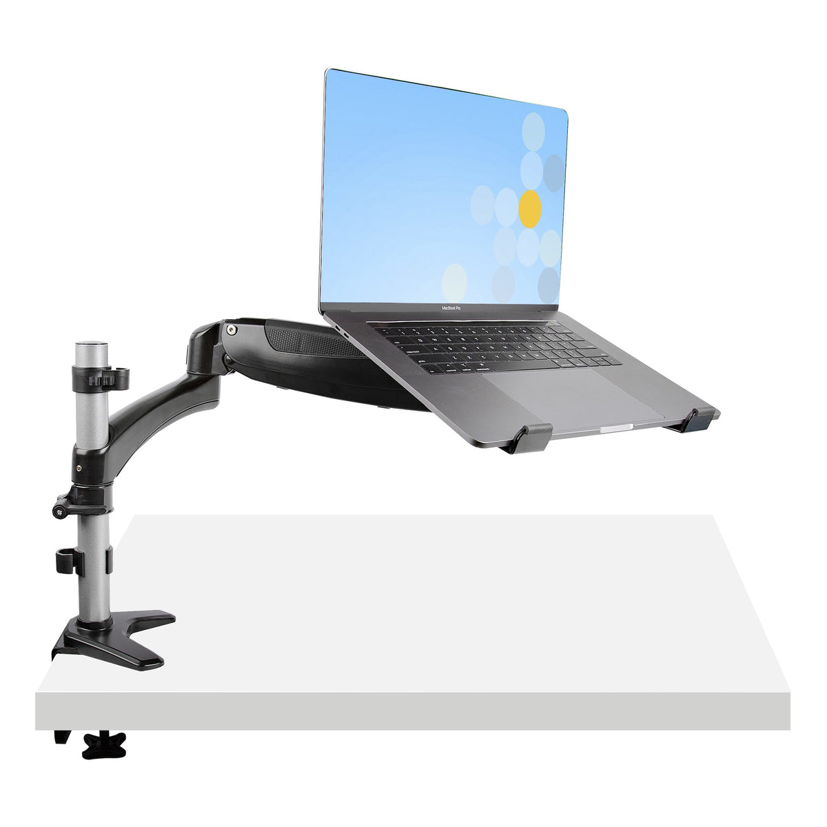 Bras articulé pour ordinateur portable sur support de bureau StarTech.com - Bras articulé à mouvement complet pour