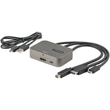 StarTech.com 3-in-1 Multiport to HDMI Adapter - 4K 60Hz USB-C, HDMI or