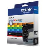 Cartouche d'encre noire Brother LC404BK – 750 pages