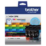 Lot de 3 cartouches d'encre Brother LC4043PKS - 750 pages