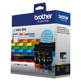 Lot de 3 cartouches d'encre Brother LC4043PKS - 750 pages