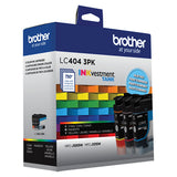Lot de 3 cartouches d'encre Brother LC4043PKS - 750 pages