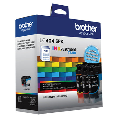 Brother LC4043PKS Ink Cartridge 3-Pack - 750 Pages
