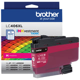 Brother LC406XLMS Magenta High Yield Ink Cartridge
