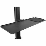 StarTech.com Chariot station de travail mobile avec support moniteur et porte-CPU/PC