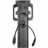 StarTech.com Chariot station de travail mobile avec support moniteur et porte-CPU/PC