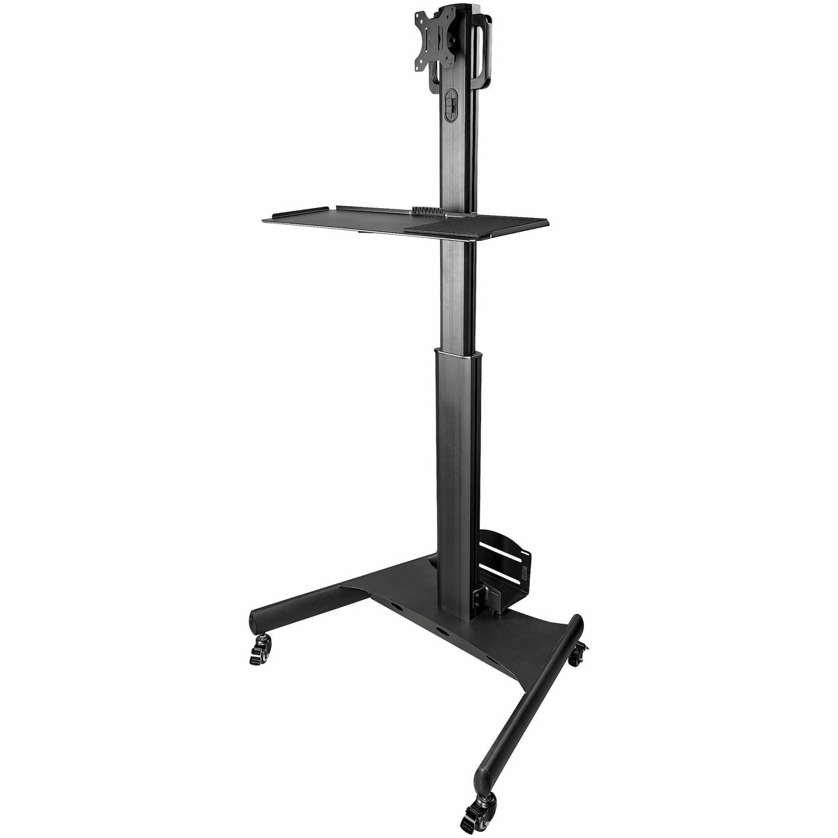 StarTech.com Chariot station de travail mobile avec support moniteur et porte-CPU/PC