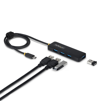 Hub USB-C 4 ports StarTech.com, 5Gbps, alimenté par bus, USB-C vers 4x USB-A M