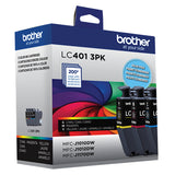 Cartouches d'encre Brother LC4013PKS (lot de 3) - 200 pages