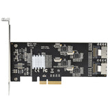 StarTech.com 8 Port SATA PCIe Card, PCI Express 6Gbps Expansion Adapte