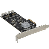 StarTech.com 8 Port SATA PCIe Card, PCI Express 6Gbps Expansion Adapte