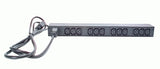Unité de distribution d'alimentation APC NetShelter Basic Rack PDU, 1U, 1PH, 3,7kW 230V 16A ou 3,3kW 208V 1