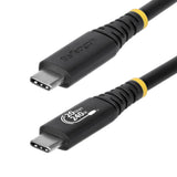 CÂBLE USB4 NOIR 6PI CERTIFIÉ USB-IF 4K120/DP2.1/240W/20GBPS