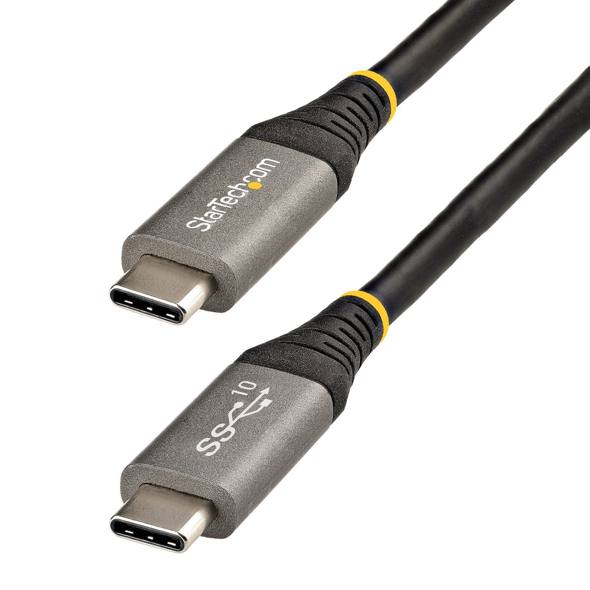 StarTech.com 1.6ft (50cm) USB-C Cable, USB 10Gbps, 100W (5A) Power Del