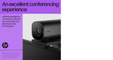 HP 325 FHD Webcam - 1080p with Auto Light Correction