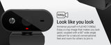 HP 325 FHD Webcam - 1080p with Auto Light Correction