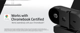 HP 325 FHD Webcam - 1080p with Auto Light Correction