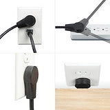 StarTech.com 10ft (3m) Power Extension Cord - 360° Rotating Flat Plug