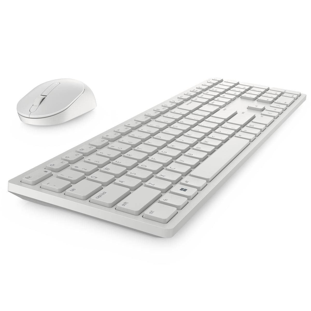 DELL Pro Wireless Keyboard and Mouse KM5221W White French Canadian KM5221W-WH-FRC