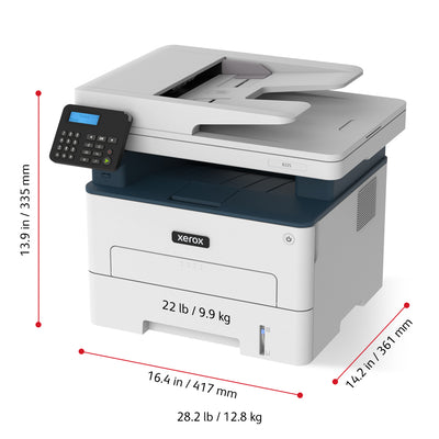 Imprimante multifonction Xerox B225 – 36 ppm, Wi-Fi