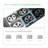 APC NetShelter Rack PDU mesurée avancée 14,4 kW 3PH 208V 50A