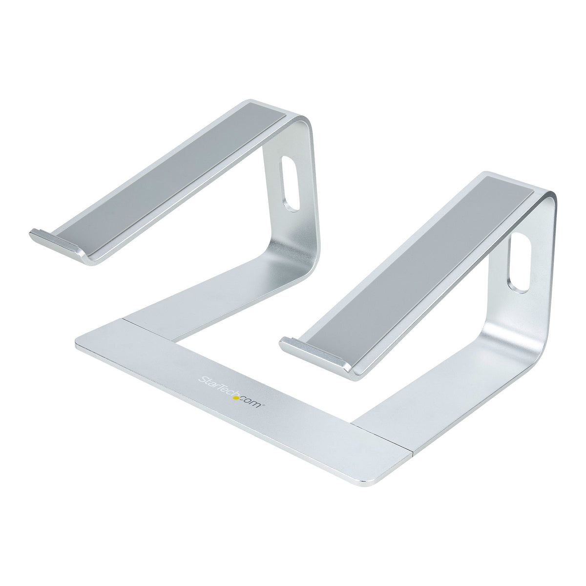 StarTech.com Support pour Ordinateur Portable - Rehausseur de Bureau pour Laptop jusqu'à 5kg, Aluminium, Argent