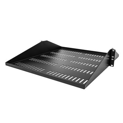 StarTech.com 2U Server Rack Shelf, Center Mounted Universal Vented Rac