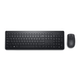 DELL KM3322W keyboard Mouse included Office RF Wireless US English Bla
