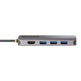 StarTech.com USB C Multiport Adapter 4K 60Hz HDMI Video, 3 Port 5Gbps