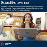 HP Poly Blackwire 8225 USB-C Stereo Headset with Adapter